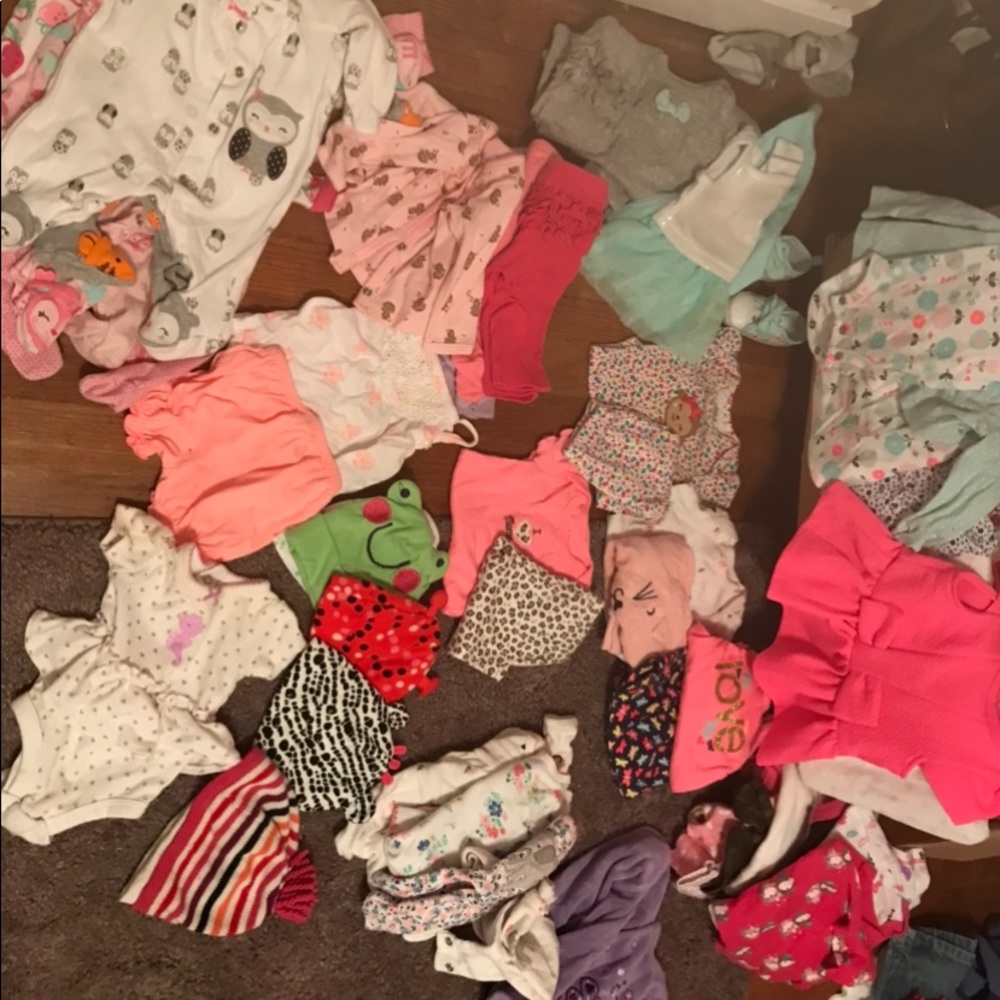 Newborn lot of clothing